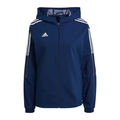 adidas windbreaker damen blau|adidas waterproof windbreaker.